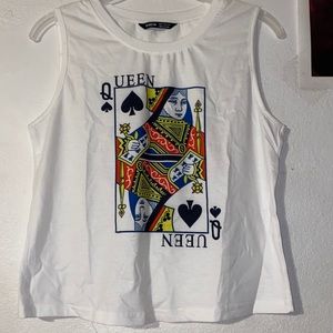 Deck of Cards Queen T-Shirt